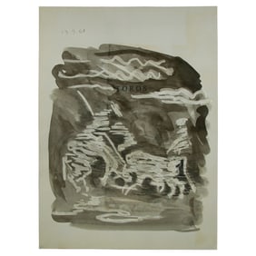 Pablo Picasso Mixed Media Artwork, "TOROS"