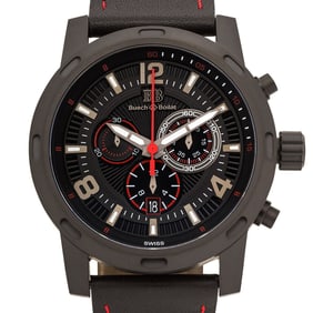 Buech & Boilat Baracchi Swiss Chronograph Watch – 46mm Case