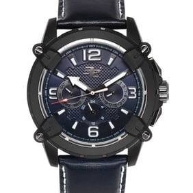 32 Degrees Men’s Multifunction Stainless Steel Watch – 45mm Case