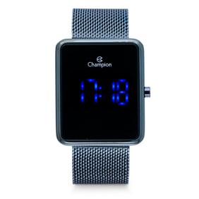 Champion Men's Rectangular LED Watch – 35mm x 43mm Case