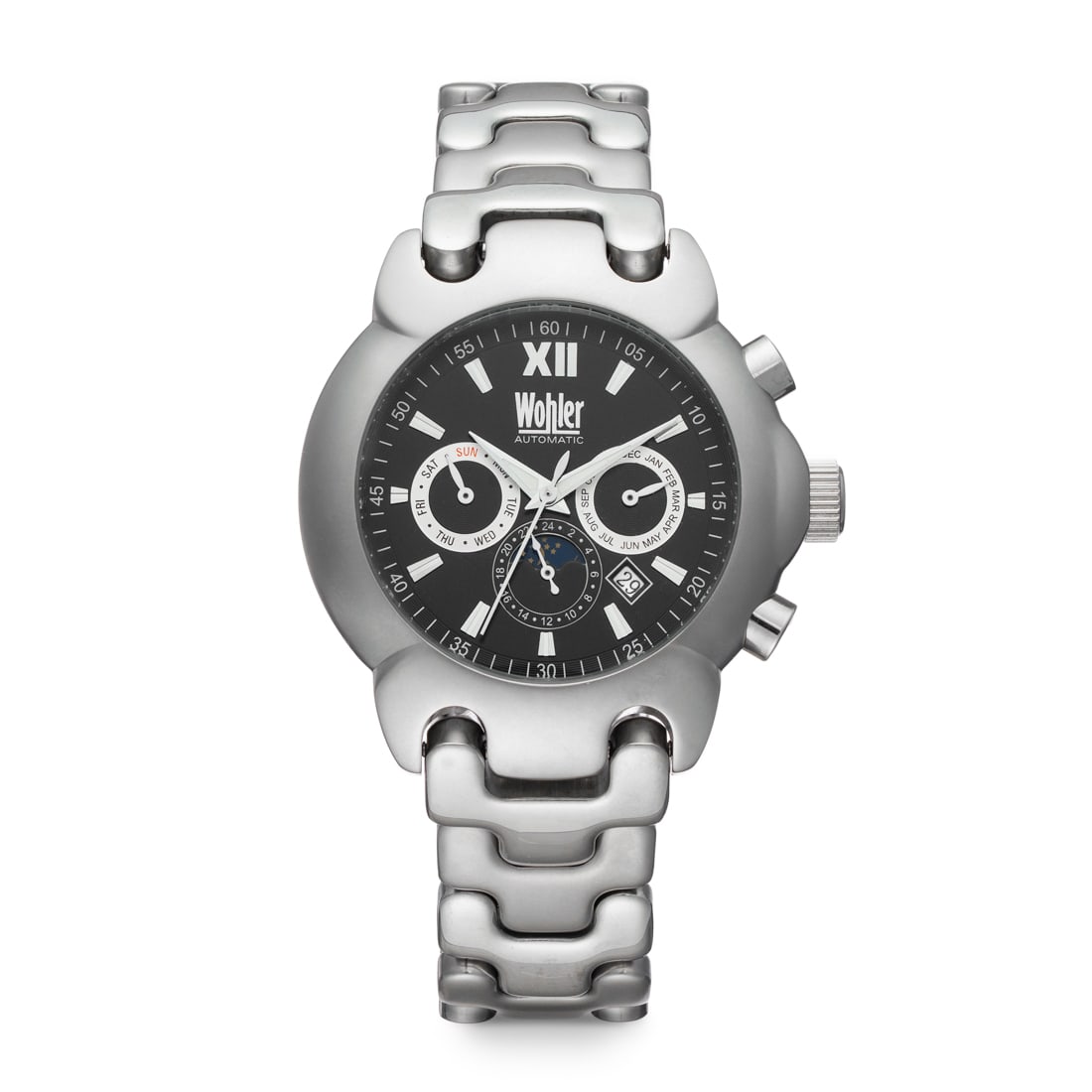 Wohler Men's Multi-Complication Automatic Watch – Rugged Precision with Contemporary