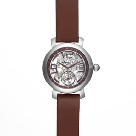 Jeanneret Automatic Skeleton Dial Watch – Artistic Transparency with amazing Precision