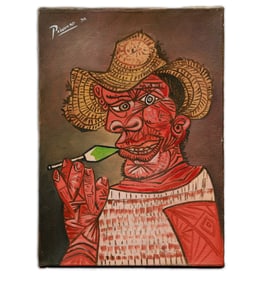 Unique Pablo Picasso Oil Painting on Canvas