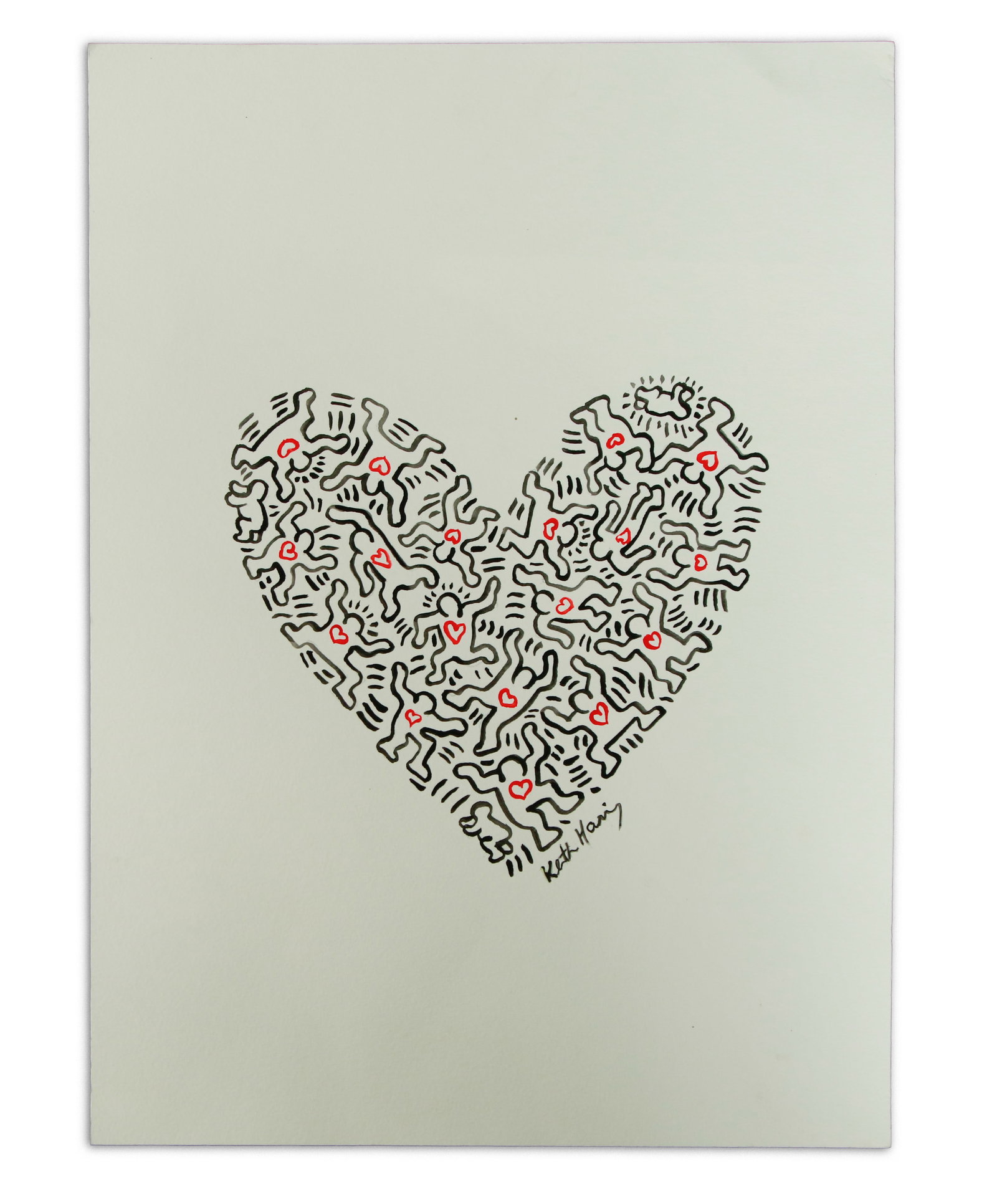 Keith Haring Heart Composition (1 of 12)