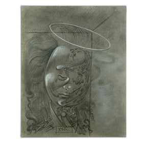Tornado Visage – A Whirling Vision Attributed to Salvador Dalí