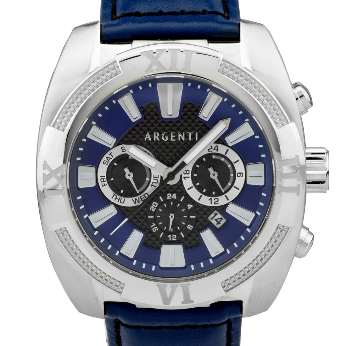 Argenti Men’s Multifunction Watch – 46mm Stainless Steel (1 of 4)