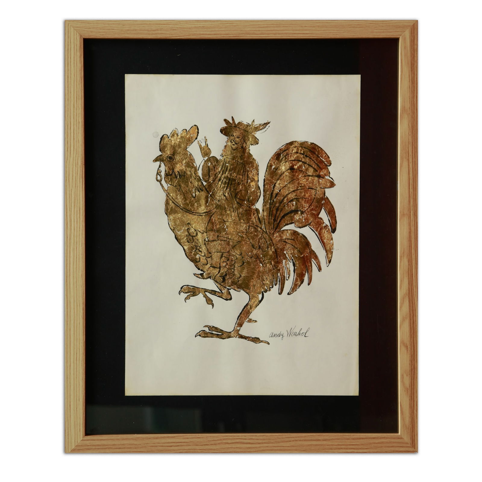 A Rare Andy Warhol Mixed Media Masterpiece (1 of 7)