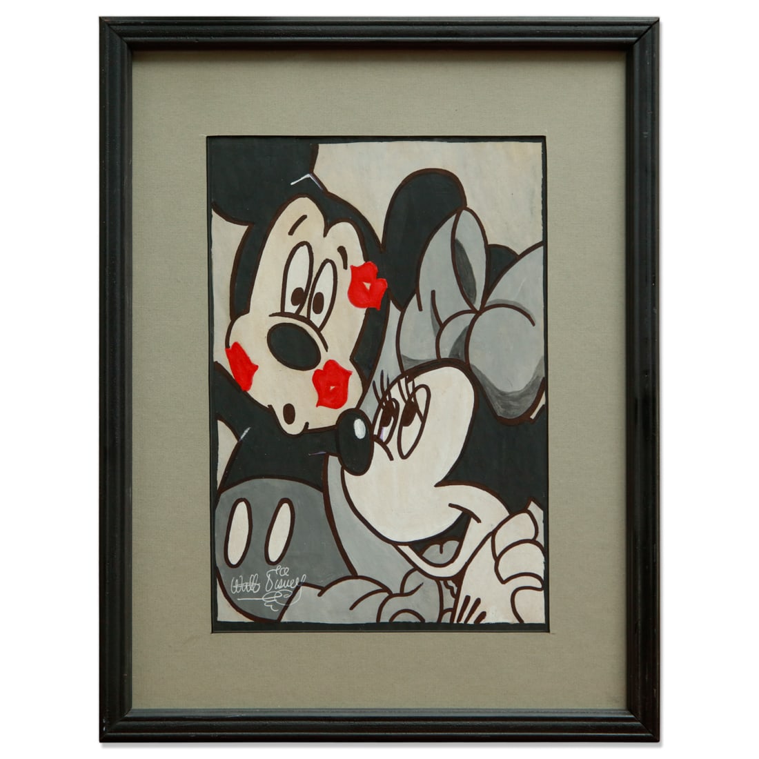Original Walt Disney Drawing of Mickey & Minnie (1 of 7)