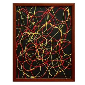 Brice Marden Painting on Cloth