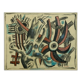 Fernand Léger Mixed Media on Paper