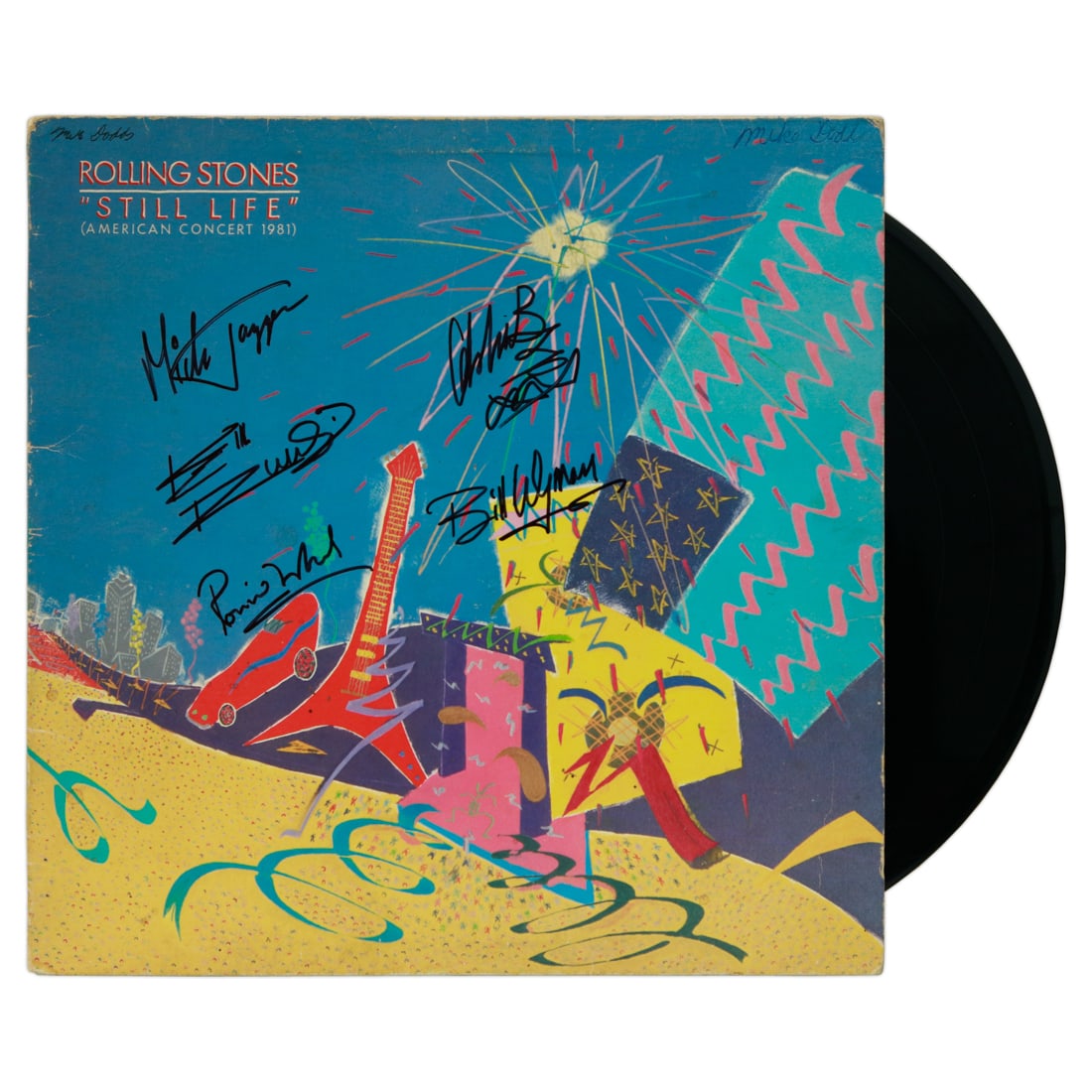 The Rolling Stones: Fully Band-Signed *Still Life* (1982) Album (1 of 7)