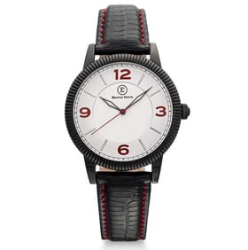 Maurice Eberle Men’s Watch – Black IP Case