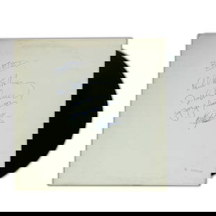 Beatles Signed "The Beatles White" Album: Title:The Beatles Signed "The White Album" Description: This auction presents a rare and highly sought-after piece of musical history: a forensically authenticated, Beatles-signed copy of "The White A