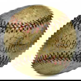 Babe Ruth Signed Reach Baseball