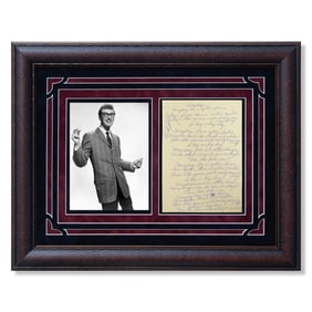 Legendary Buddy Holly Signed & Handwritten "Everyday" Lyrics