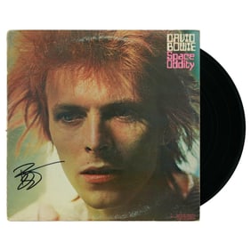 David Bowie Signed "Space Oddity" Album