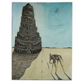 Salvador Dalí Mixed Media on Paper