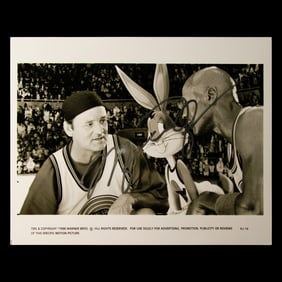 Michael Jordan Signed "Space Jam" Promotional Photo