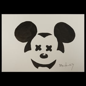 BANKSY: Subversive Iconography – "Mickey Mouse X'd Out"