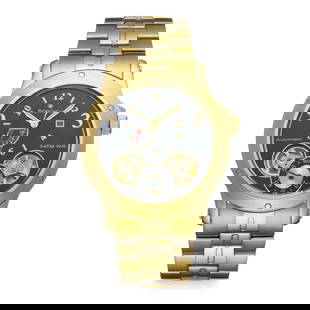 Bernoulli Men's Automatic Watch – Distinctive Retrograde Design with Mechanical Elegance: The Bernoulli Men's Automatic Watch captures the spirit of fine watchmaking with its sophisticated retrograde dial and open-heart window. Crafted from durable stainless steel and finished with