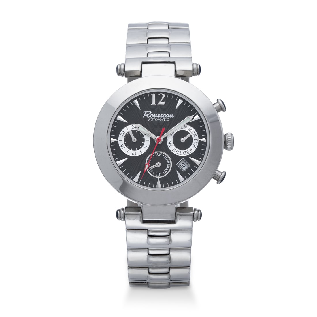 Rousseau Automatic Multifunction Watch – Sophisticated Utility in Stainless Steel (1 of 5)