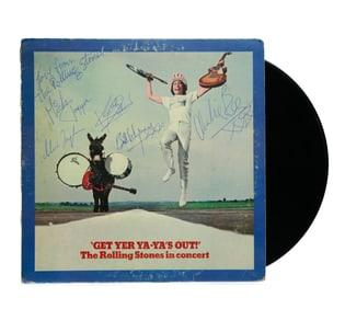 Rolling Stones Band Signed "Get Yer Ya-Ya's Out" Album