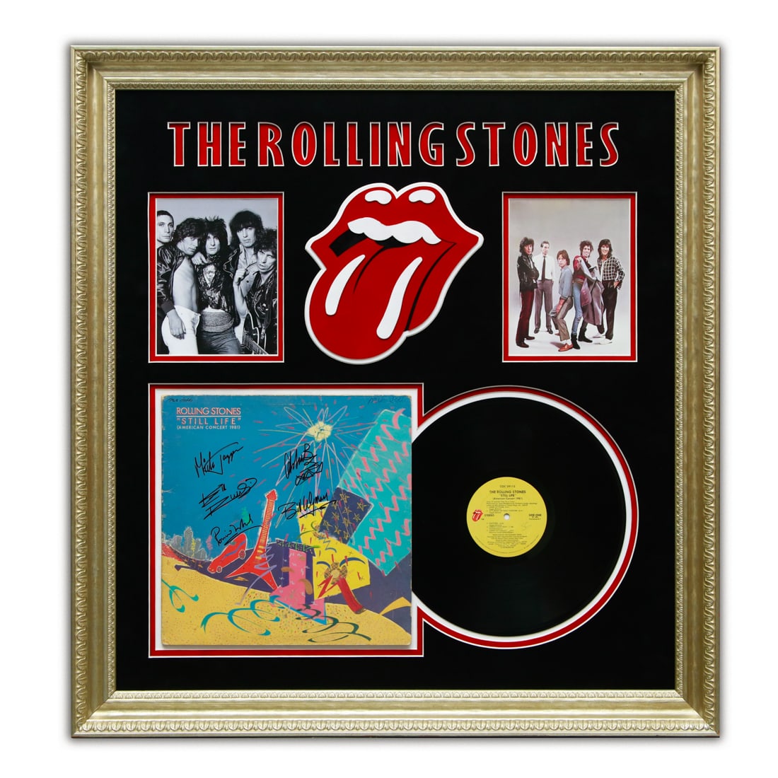 The Rolling Stones Full Band Signed "Still Life" Album (1982) (1 of 10)
