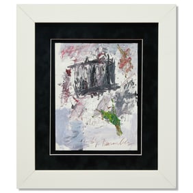 Cy Twombly - Scribble and Graffiti-Attributed Style Painting