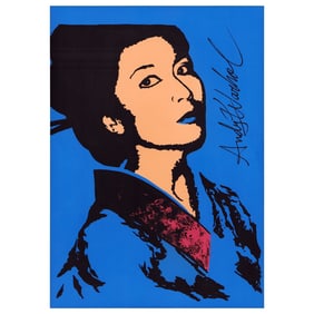 Andy Warhol, "Portrait of Kimiko Powers"