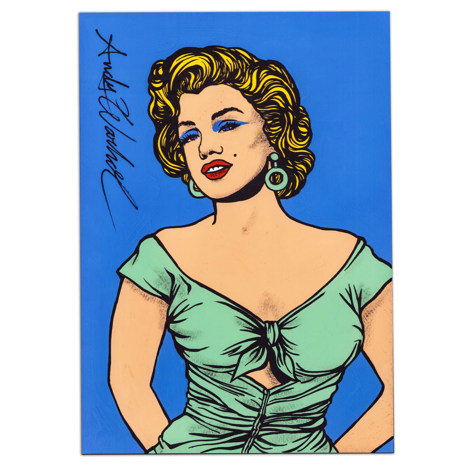 Andy Warhol, "Marilyn Monroe in Green Dress" (1 of 10)