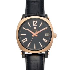 Buzz Mecanique Automatic German Watch – Classic Craftsmanship with a Golden Touch