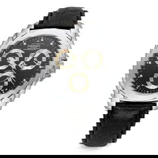 Balmer Vintage Swiss Made Complicated Automatic Watch: We are proud to present a masterpiece of horological artistry: the Balmer Swiss-Made Automatic Watch. Preserved in pristine new old stock condition, this extraordinary timepiece, with its 45 mm
