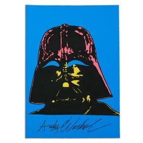 Andy Warhol- "Darth Vader Helmet"