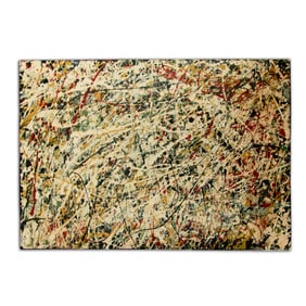 Jackson Pollock, "Attempt 2" (1949)