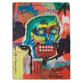 Jean-Michel Basquiat Artwork from the Esteemed D'Haese Collection
