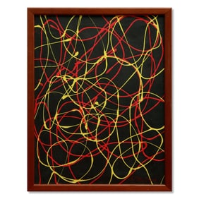 Brice Marden Painting on Cloth