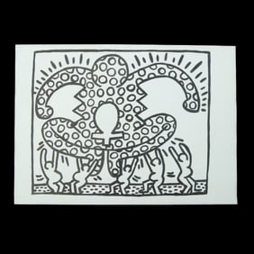 Keith Haring — Collective Strength and Femininity (Style of Haring)
