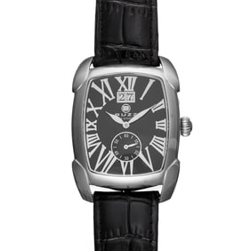 Buzz Mecanique Automatic 20-Jewel German Watch – Elegant Rectangular Case with Roman Numerals