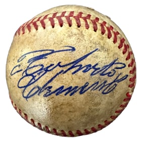 Forensically Authenticated Roberto Clemente Signed Spalding Baseball