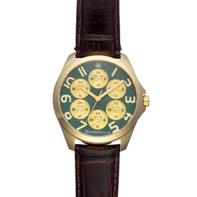 Bernoulli Automatic 7 Time Zone Men’s Watch – A Global Masterpiece