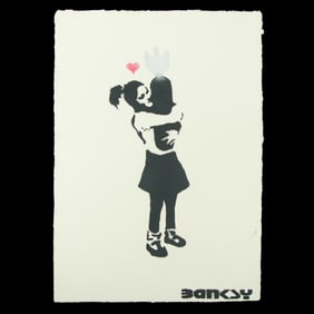 Banksy, Bomb Love "Bomb Hugger"