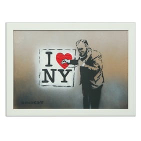 Peaceful Hearts Doctor Banksy (after)