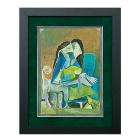 Pablo Picasso – “Mujer con Perro” (Woman with Dog), 1962 (after)