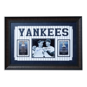 Yogi Berra & Whitey Ford Baseball Legends
