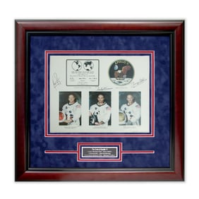 Apollo XI Crew Signed Official NASA Photograph