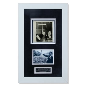 Martin Luther King Jr. Signed Black and White Photograph—Selma, Alabama, 1965