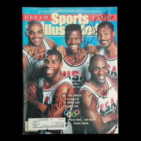Dream Team Signed Sports Illustrated Magazine