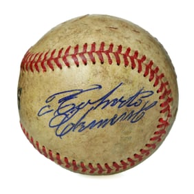 Roberto Clemente Signed Spalding Baseball, Forensically Authenticated