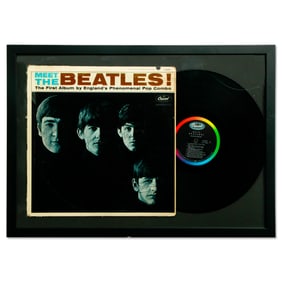 The Beatles Signed "Meet The Beatles!" Album