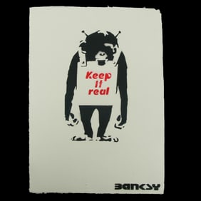 Banksy – “Keep It Real”